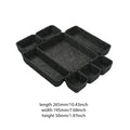 Felt Drawer Organizer Tray with 6 Compartments for Home or Office
