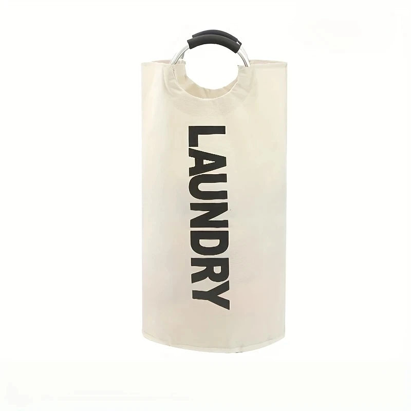 Foldable Laundry Hamper with Soft Handles for Home Organization