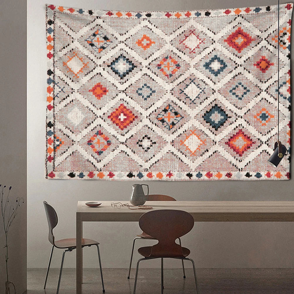 Edenfield Retro Floral Tapestry Wall Hanging