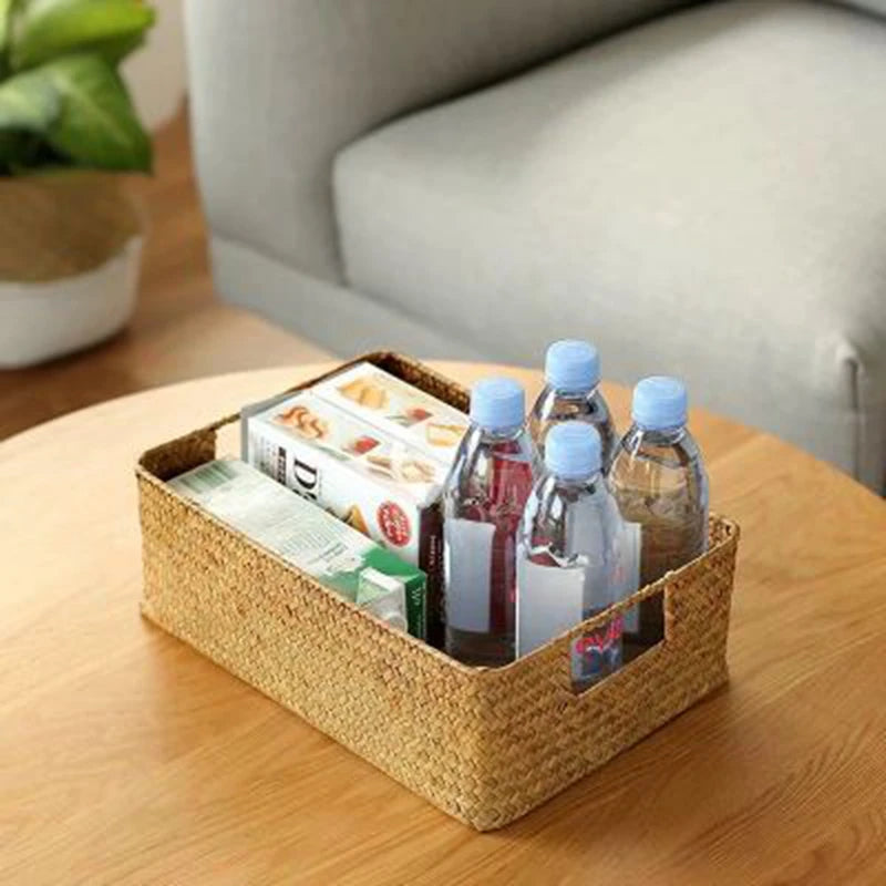 Linden Woven Seagrass Storage Basket