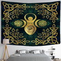 Edenfield Retro Floral Tapestry Wall Hanging