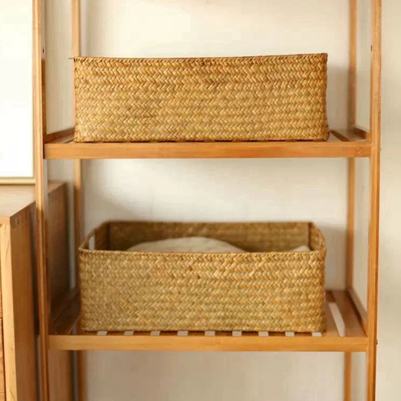 Linden Woven Seagrass Storage Basket
