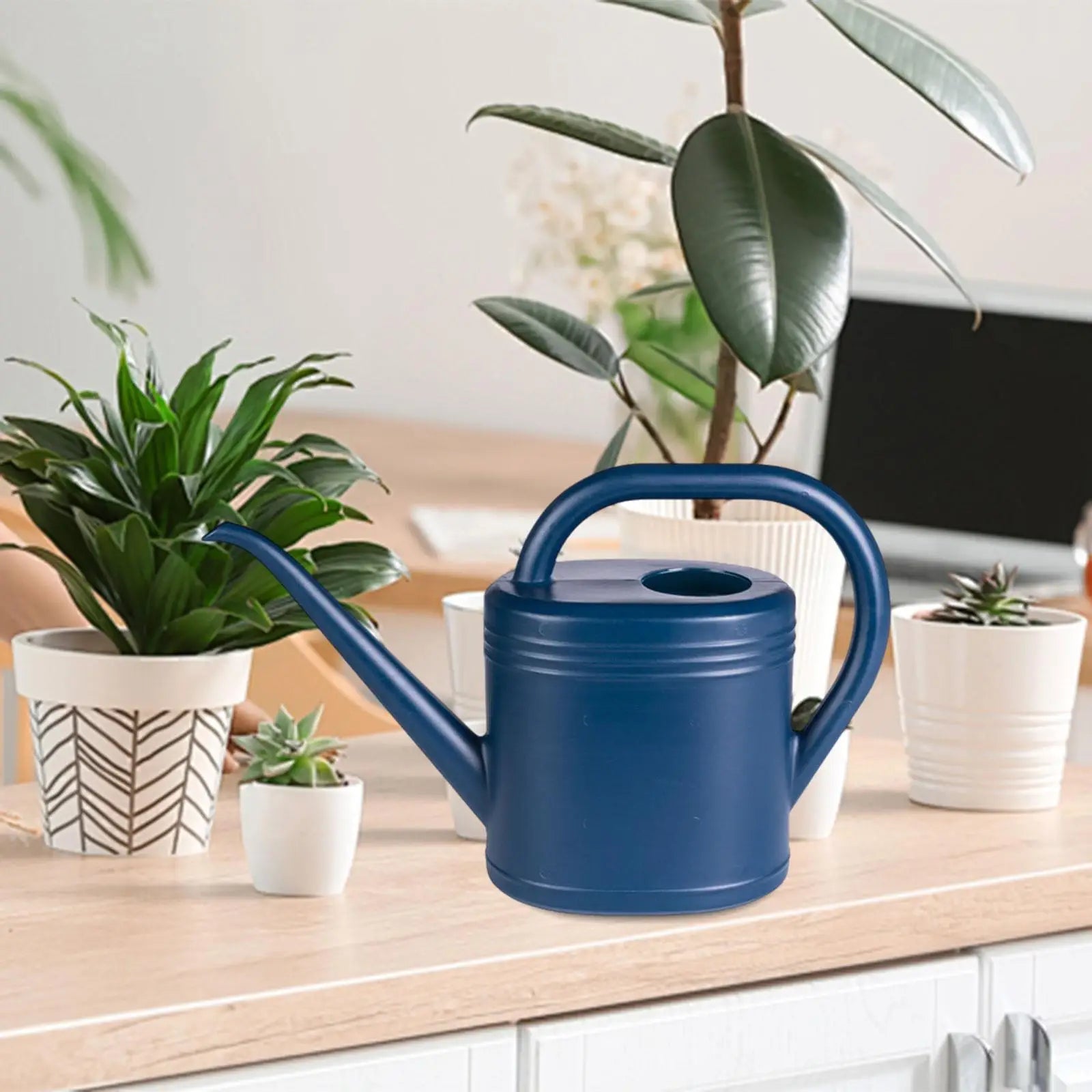 Lightweight Plastic Watering Can for Indoor & Outdoor Plants