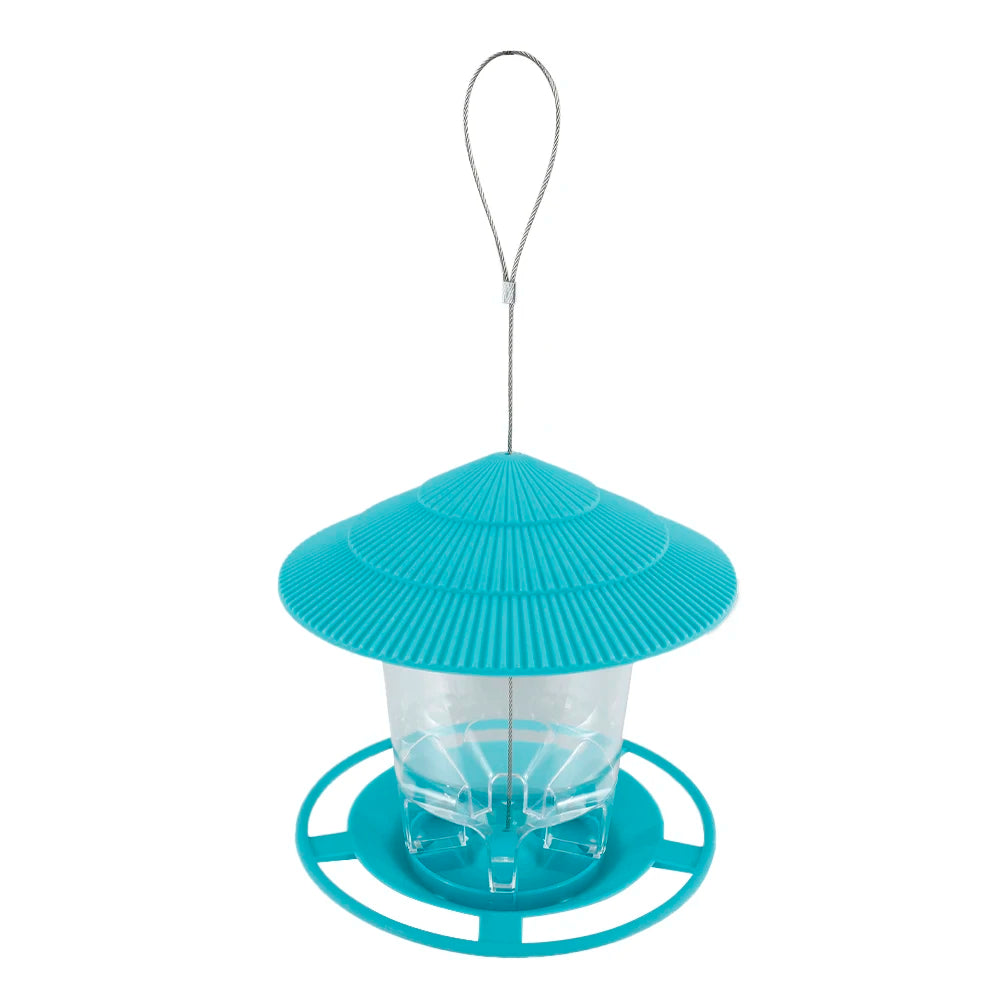 Outdoor Hanging Bird Feeder with Multiple Perches – Plastic, 2.6 lb Capacity