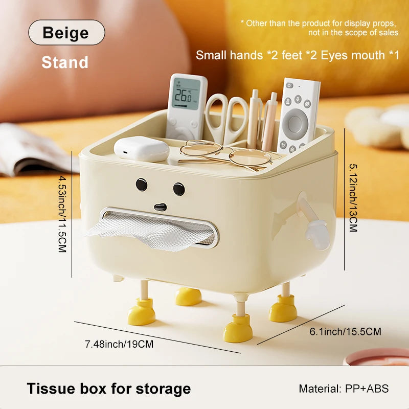 Whimsical Desktop Organizer with Compartments