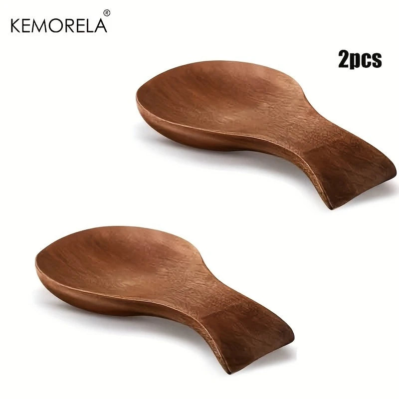 Wooden Spoon Rest for Kitchen Counters – Farmhouse Style Holder