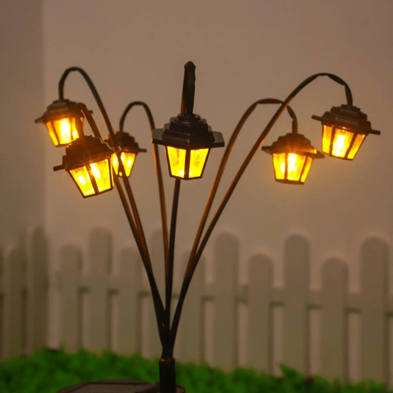 Willow Street Solar Lantern Light for Garden and Patio