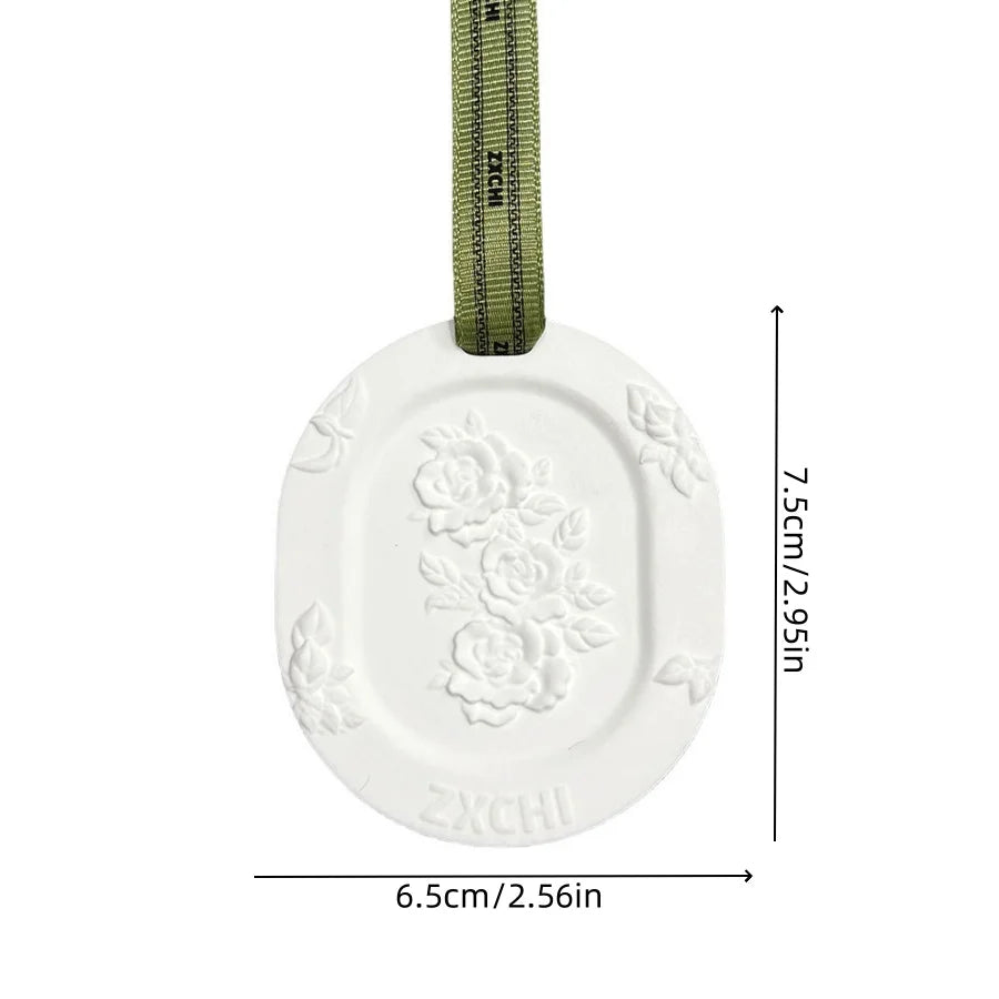 Blossom Embossed Hanging Scented Stone for Closet & Drawer