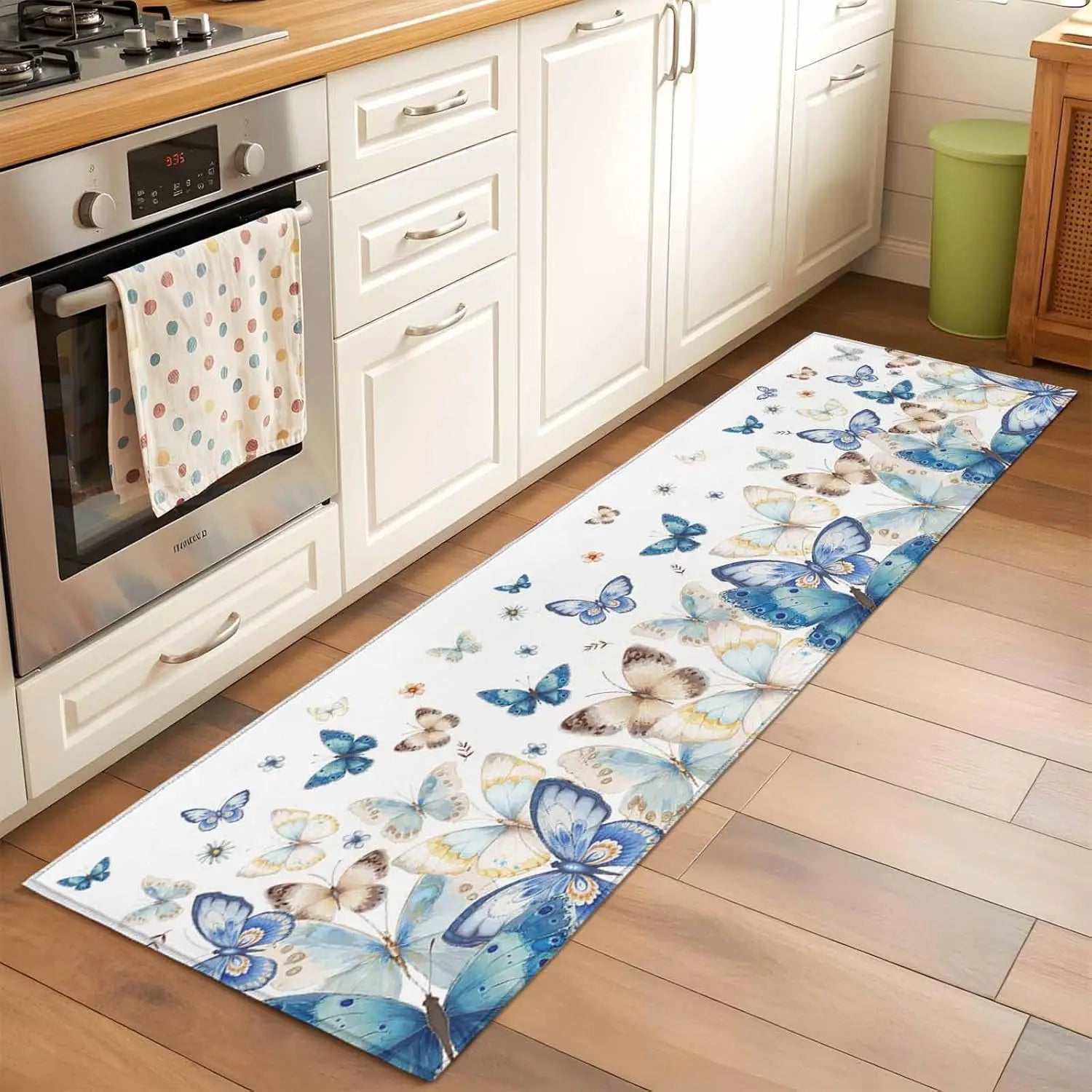 Meadow Floral Runner Rug – Colorful Bohemian Kitchen & Hallway Mat