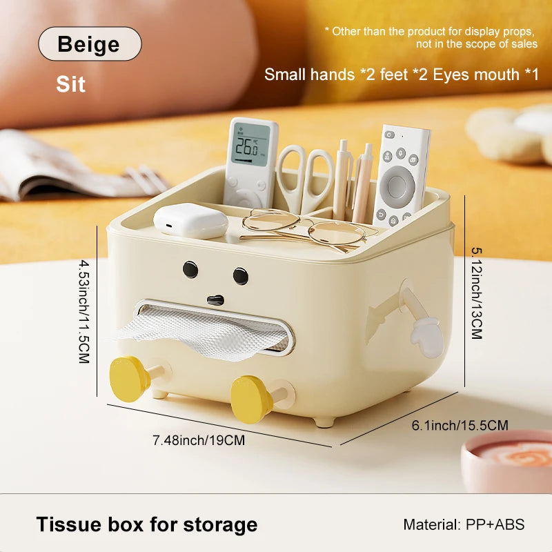 Whimsical Desktop Organizer with Compartments