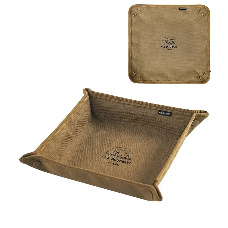 Portable Snap-Tray Organizer for Camping & Everyday Home Use