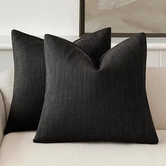 Rowan Woven Chenille Throw Pillow Cover