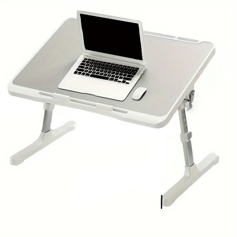 Adjustable Foldable Lap Desk for Bed, Sofa, or Floor – Gray