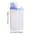 Clear Airtight Pet Food Storage Container with Measuring Cup