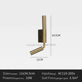 Reed Modern Dimmable LED Wall Sconce