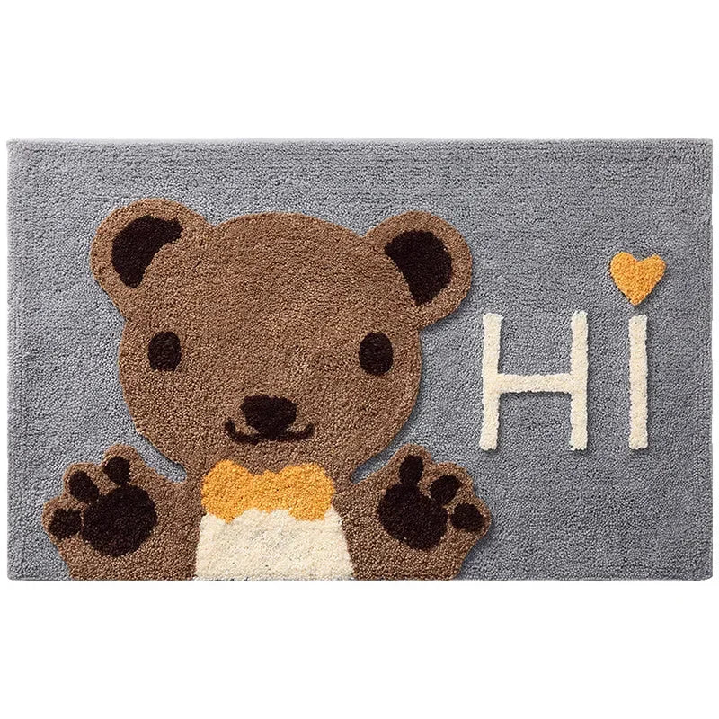 Willow Animal Friends Microfiber Bath Mat