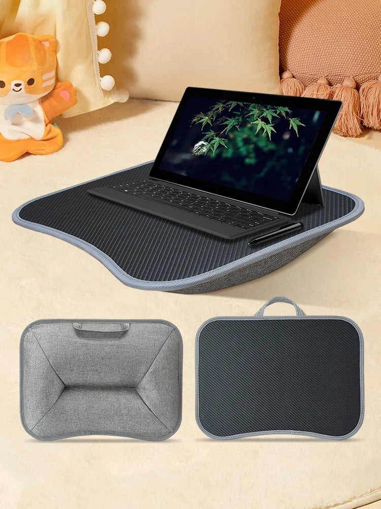 Cushioned Laptop Lap Desk for Bed, Sofa, or Home Office