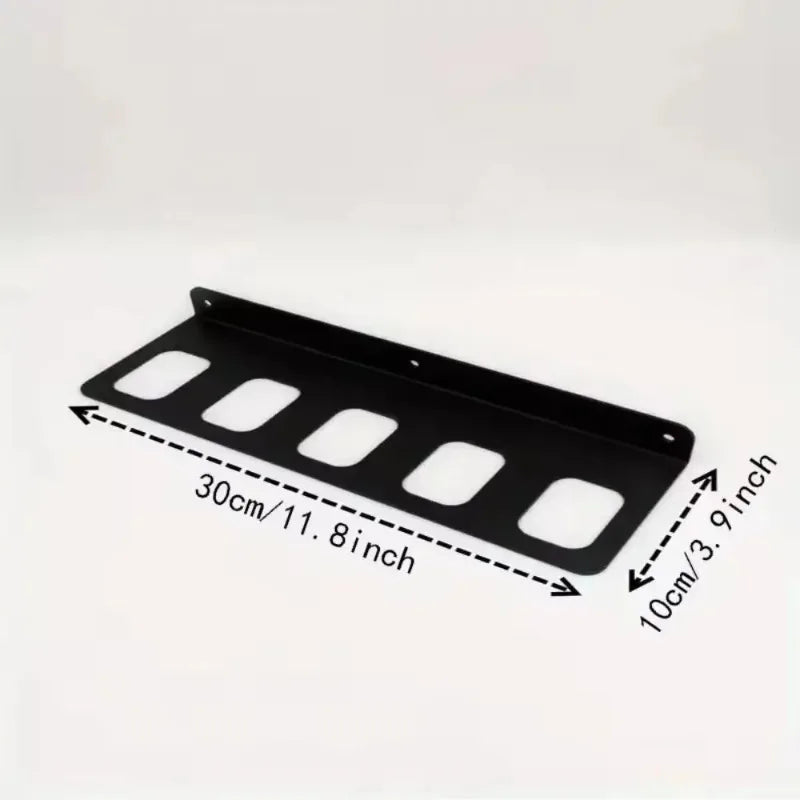 Wall-Mounted Metal Hammer Organizer Rack
