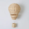Willow Rattan Hot Air Balloon Wall Hanging – Nursery & Kids Room Decor