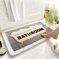 Soft Faux Wool Bathroom Mat – Absorbent, Non-Slip Rug