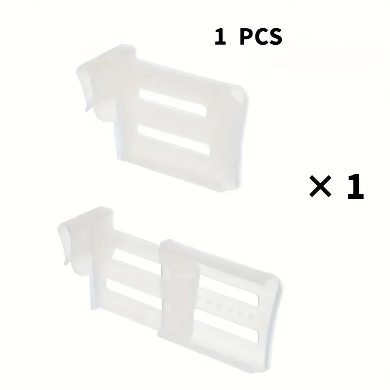 Single clear fridge divider with text indicating one piece included