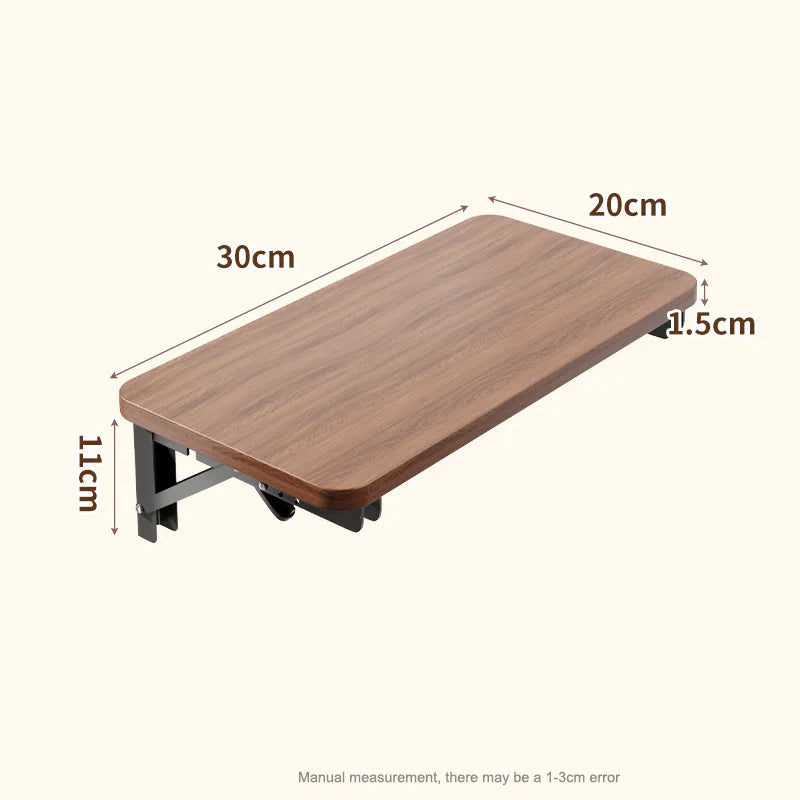 Foldable Bedside Table Shelf for Small Spaces