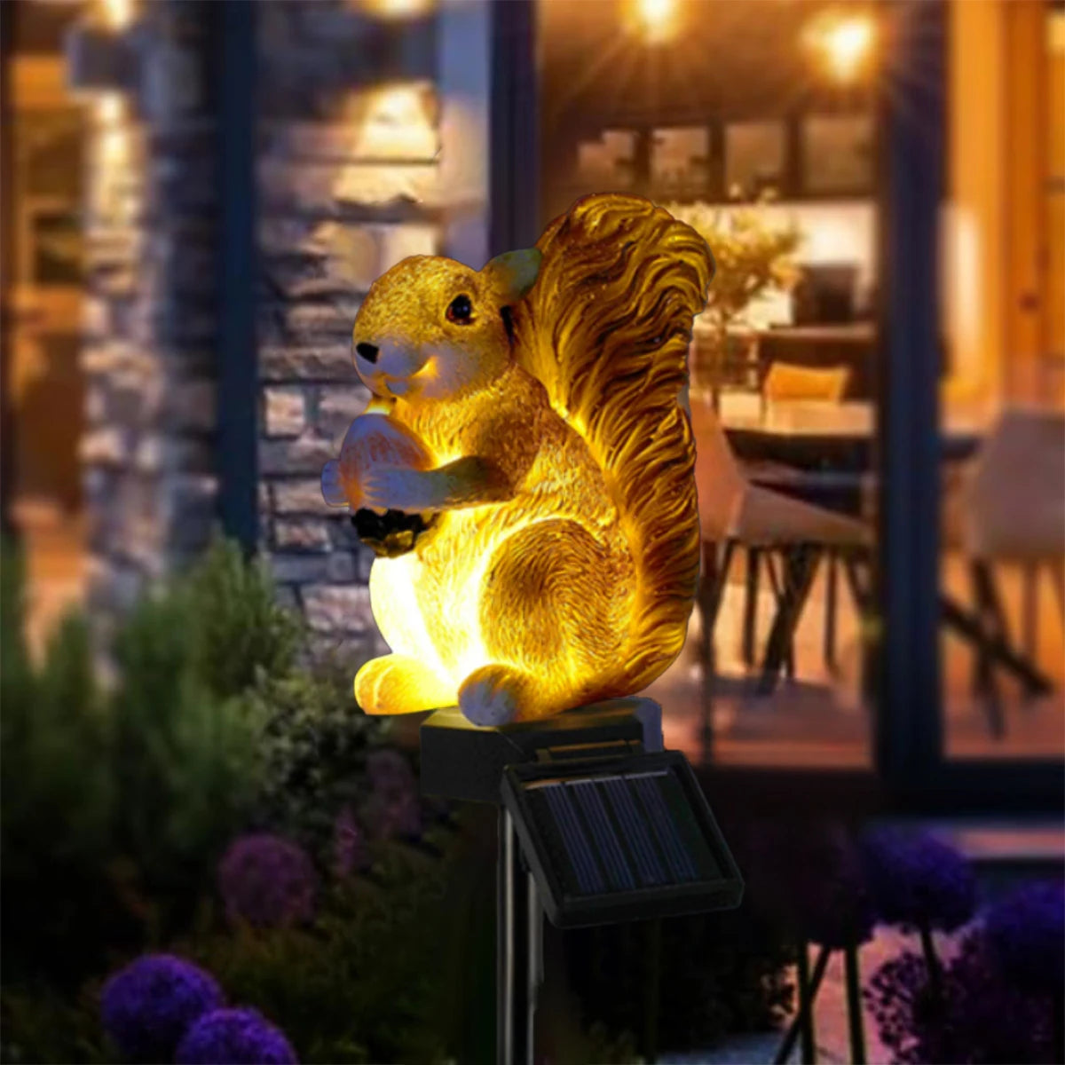 Woodland Animal Solar Garden Pathway Light