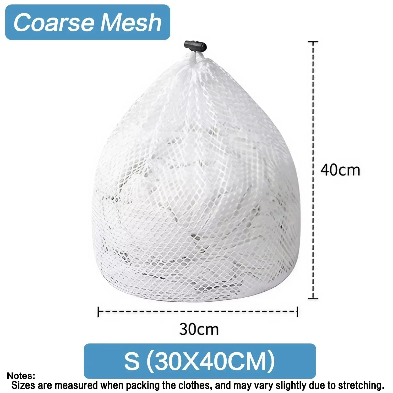 Mesh Laundry Bags with Drawstring for Delicates and Sweaters