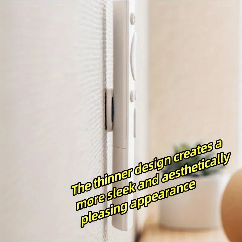 Magnetic Remote Holder Wall Mount – Adhesive Organizer for Living Room or Office