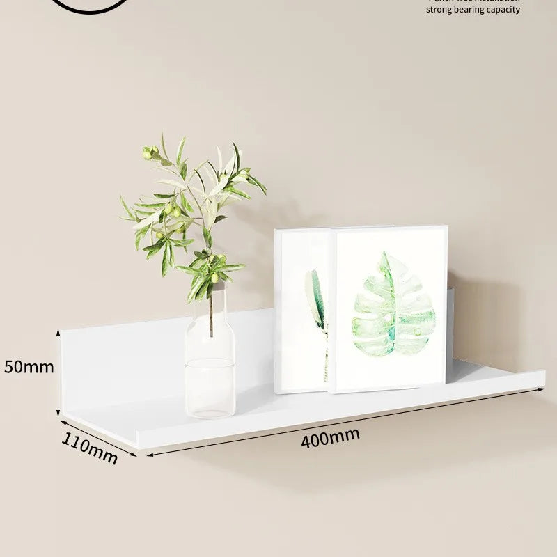 Metal Wall-Mounted Picture Ledge Shelf for Living Room and Entryway