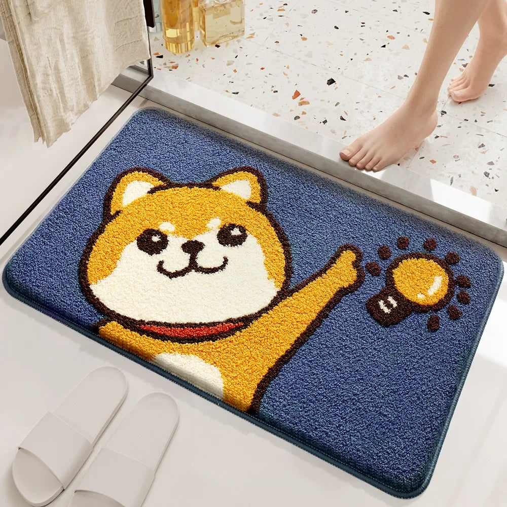Willow Animal Friends Microfiber Bath Mat