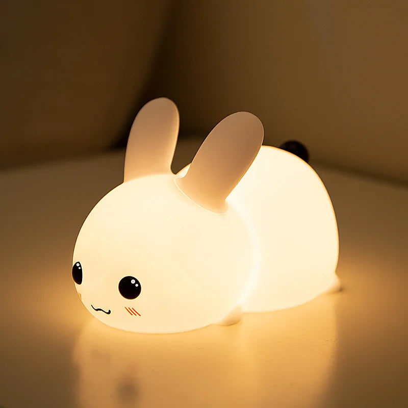 Bunny Silicone Night Light with Touch and Remote Control