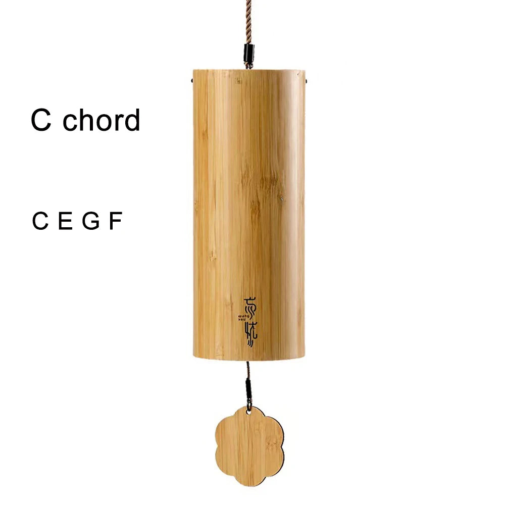 Handmade Bamboo Wind Chime for Garden, Patio, or Meditation Spaces