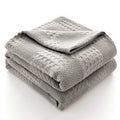 Wren 100% Cotton Waffle Throw Blanket