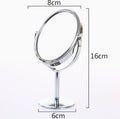 Double-Sided Rotating Desktop Makeup Mirror