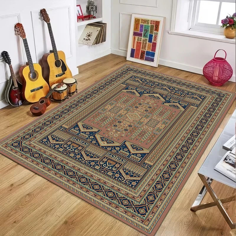 Amira Vintage-Inspired Washable Persian Area Rug