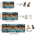 Paw Print Non-Slip Doormat for Muddy Paws – Indoor Entryway Rug