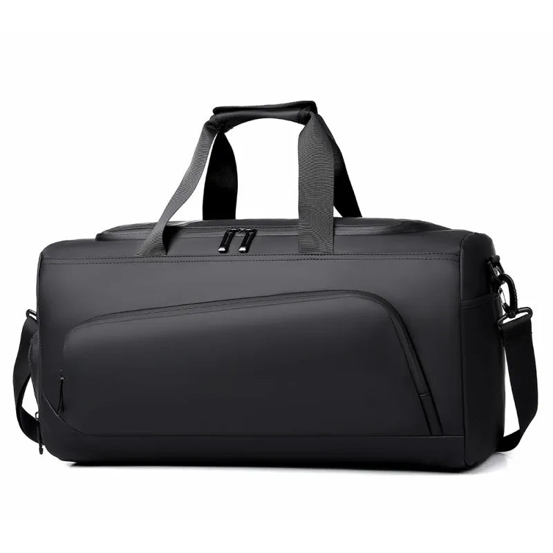 Large Capacity Gym and Travel Duffel Bag with Shoe Compartment