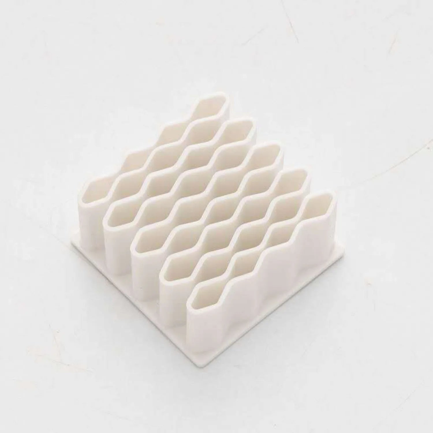 32-Slot Silicone Organizer for Ointments and Medicine Cabinet Essentials