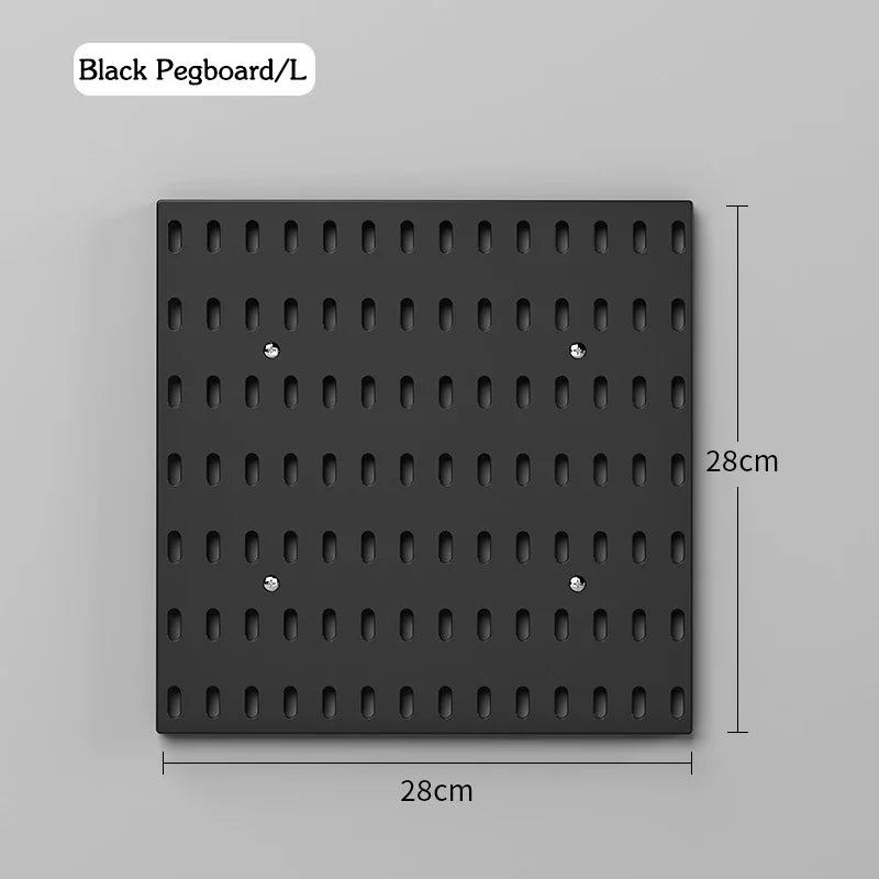 Customizable Pegboard Wall Organizer Accessories for Kitchen & Utility