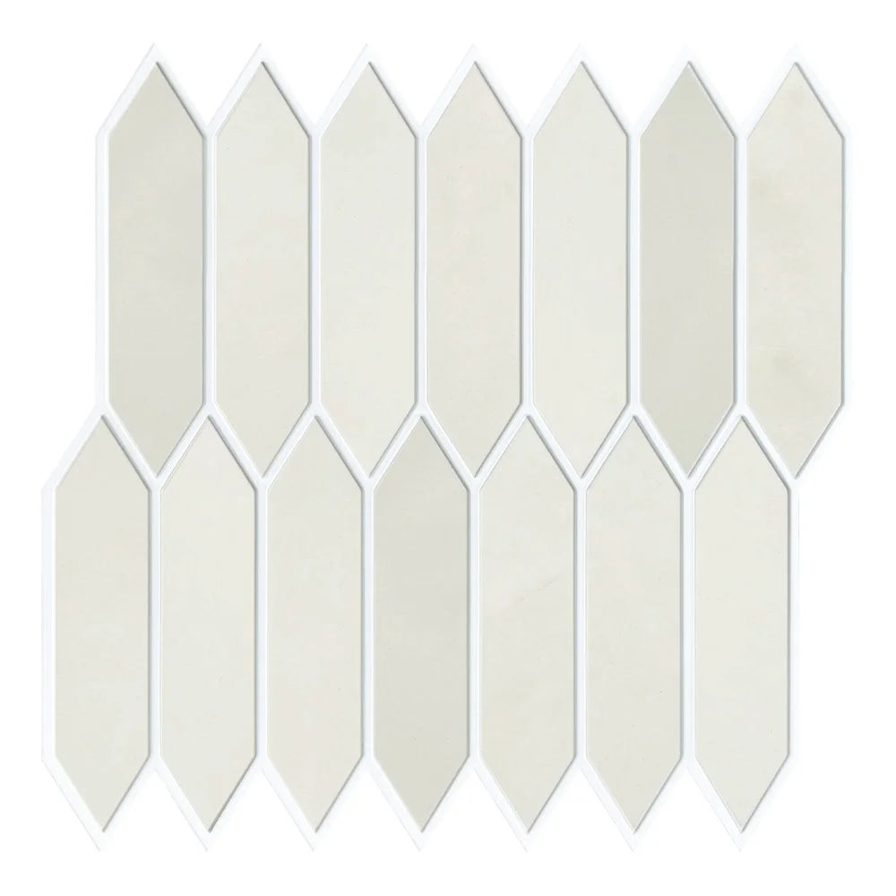 Rowan 3D Geometric Peel & Stick Wall Panels – Set of 10
