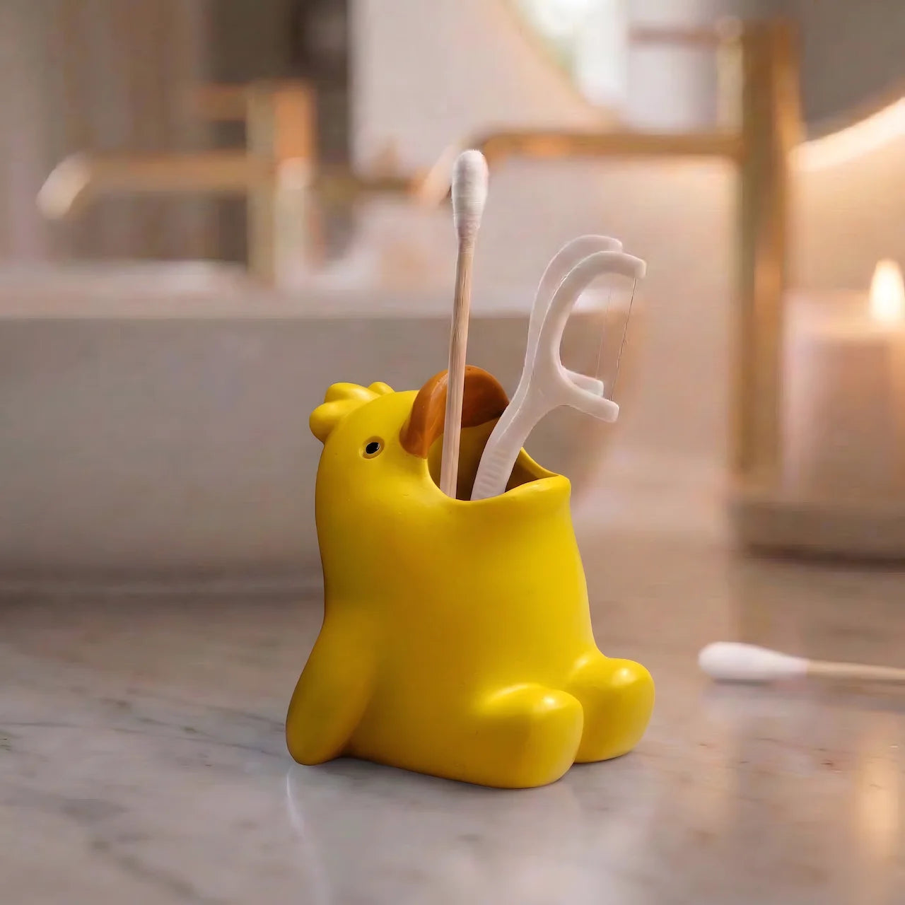 Whimsy Animal Toothbrush Holder – Corgi, Shark, Hippo, Duckling