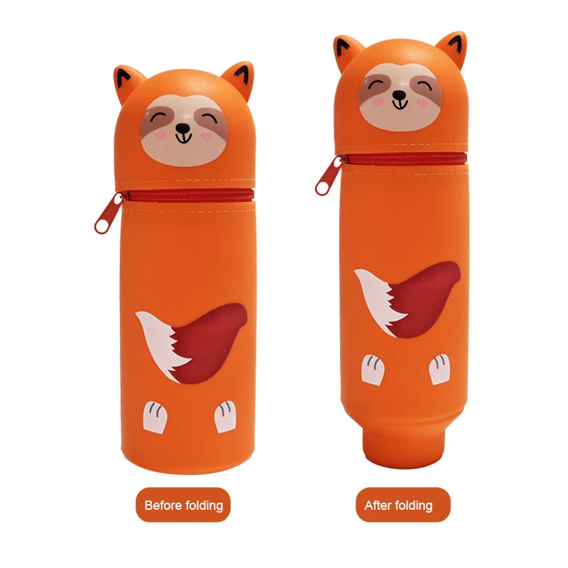 Willow Animal Silicone Stand-Up Pencil Case