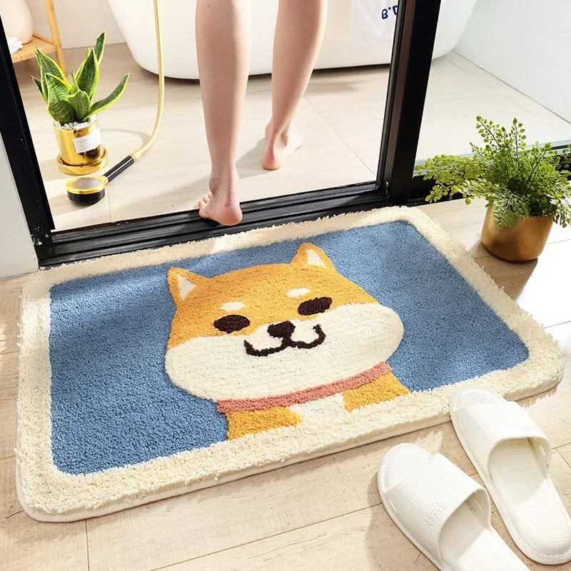 Willow Animal Friends Microfiber Bath Mat