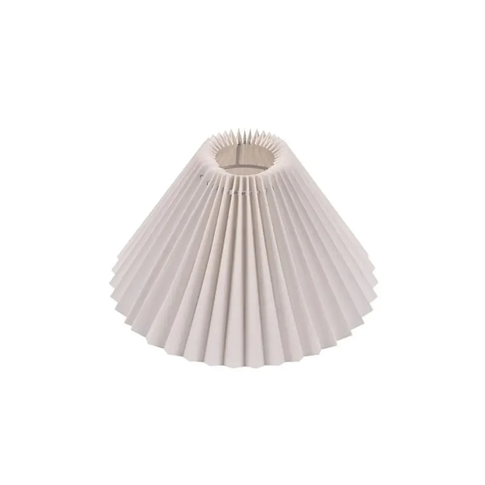 Eden Pleated Fabric Lampshade for Table Lamps and Chandeliers