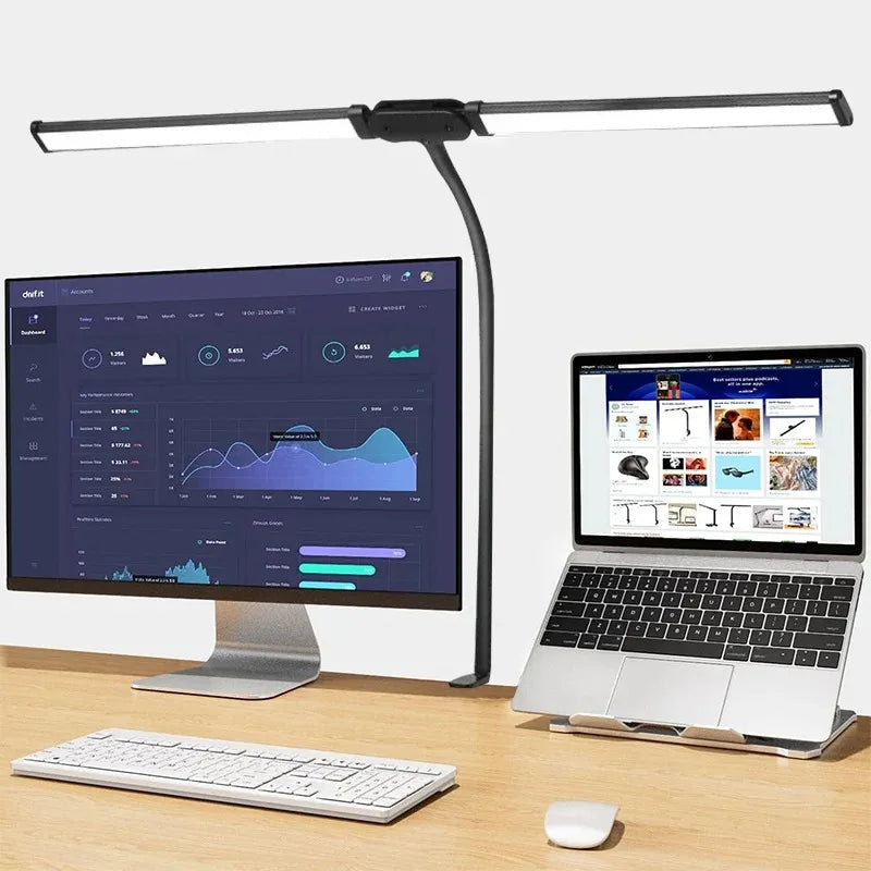 Adjustable LED Desk Lamp with Gooseneck for Home Office or Study