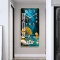 Rowan Modern Wall Clock with LCD Calendar Display