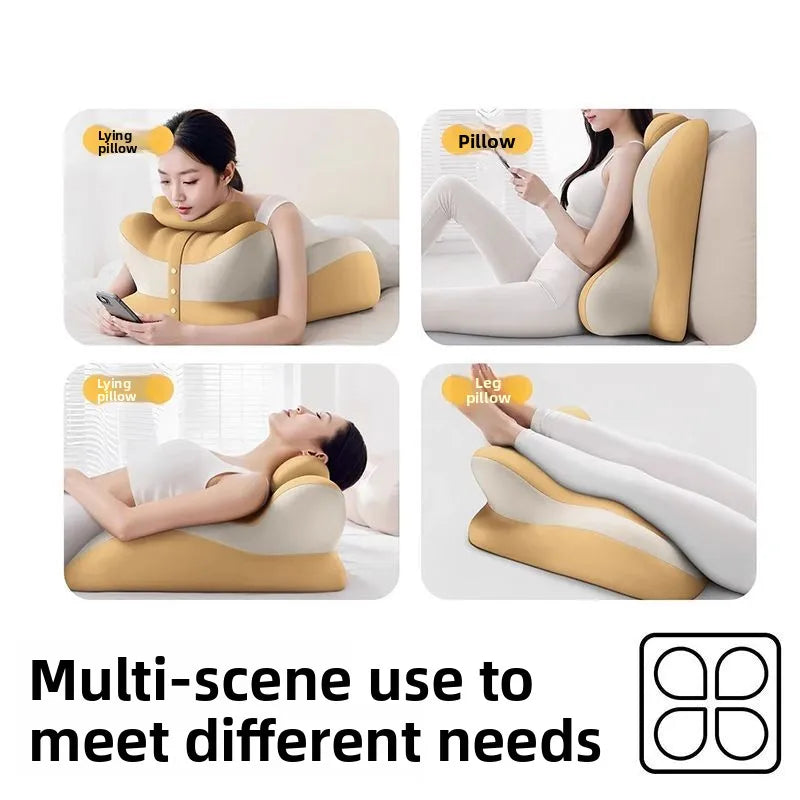 Supportive Memory Foam Bed Backrest Pillow