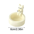 Neko Cat Tealight Candle Holder for Cozy Living Room or Bedroom