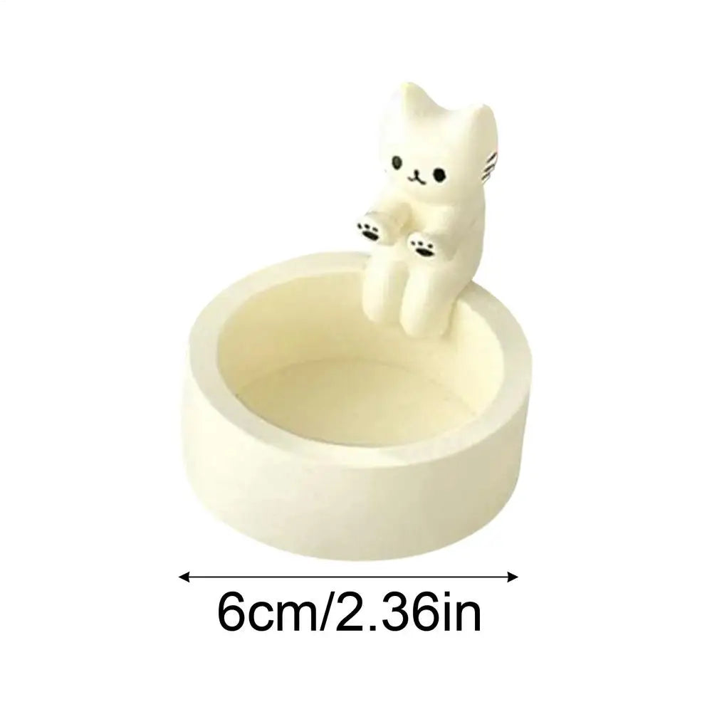 Neko Cat Tealight Candle Holder for Cozy Living Room or Bedroom